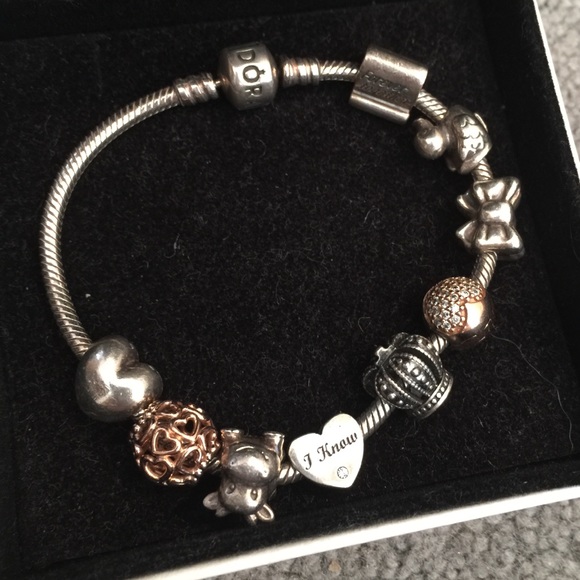 Pandora Jewelry - Pandora bracelet and charms set